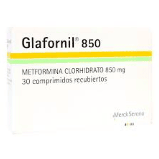 Glafornil 850 mg 30 comprimidos
