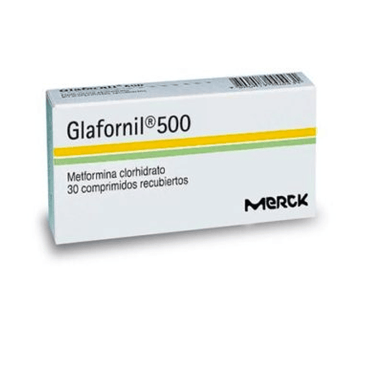 Glafornil 500 mg 30 comprimidos