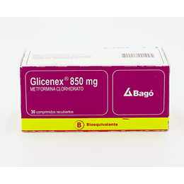 Glicenex 850 mg 30 comprimidos