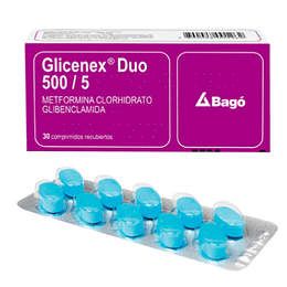 Glicenex Duo 500 / 5 mg 30 comprimidos