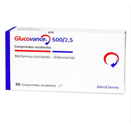 Glucovance 500 mg / 2,5 mg 30 comprimidos