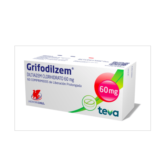 Grifodilzem 60 mg 60 comprimidos