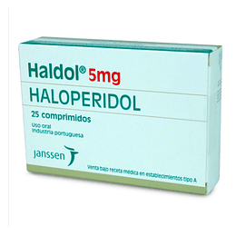 Haldol 5 mg 25 comprimidos