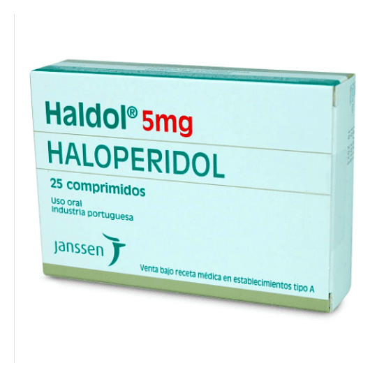 Haldol 5 mg 25 comprimidos