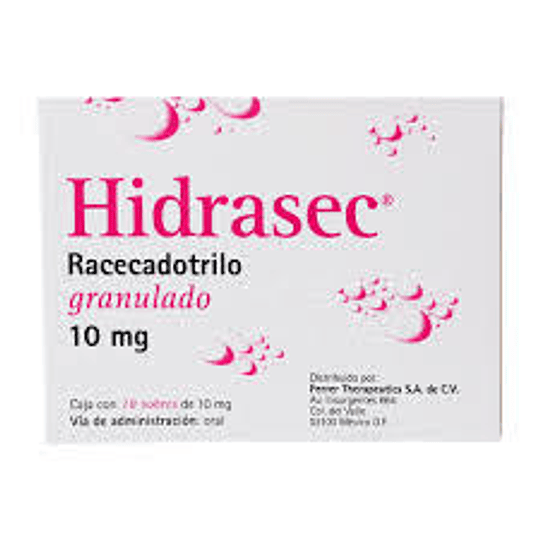 Hidrasec lactantes 10 mg 18 sobres