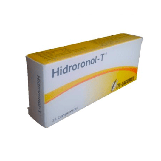 Hidroronol-T 24 comprimidos