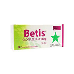 Betis 10 mg 30 comprimidos (Disponible sólo para compra en Local)