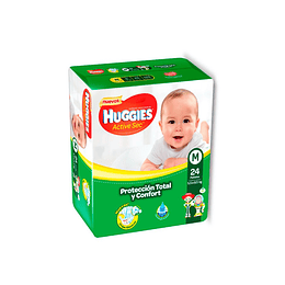 Huggies Active Sec pañal Toy Story G 20 unidades