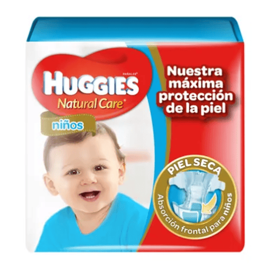 Huggies Natural Care niño XG 30 unidades