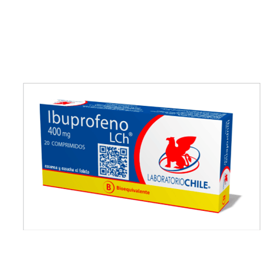 Ibuprofeno 400 mg 20 comprimidos
