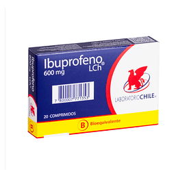 Ibuprofeno 600 mg 20 comprimidos