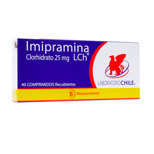 Imipramina 25 mg 40 comprimidos