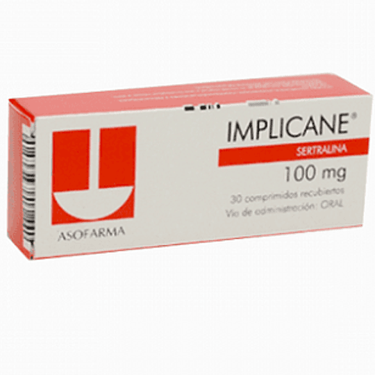 Implicane 100 mg 20 comprimidos 
