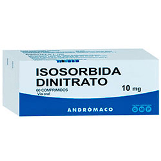 Isosorbida Dinitrato 10 mg 60 comprimidos