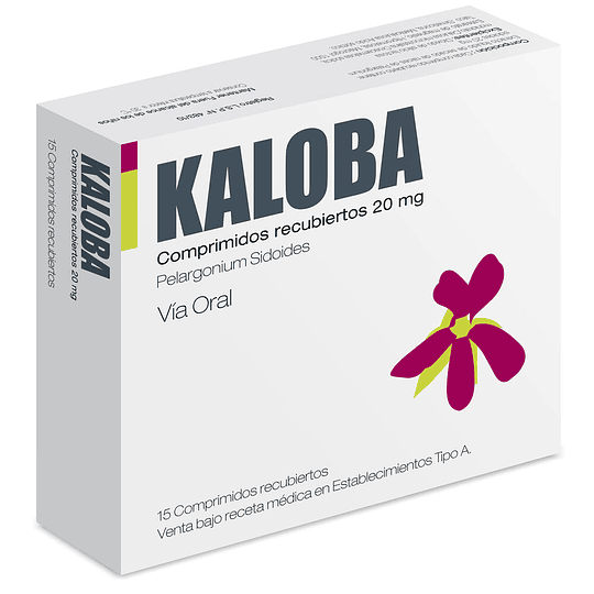 Kaloba 20 mg 15 comprimidos 