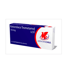 Ketorolaco Trometamol 10 mg 10 comprimidos
