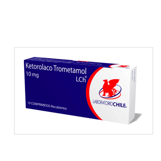 Ketorolaco Trometamol 10 mg 10 comprimidos