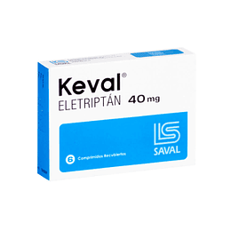 Keval 40 mg 6 comprimidos 