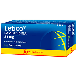 Letico 25 mg 30 comprimidos