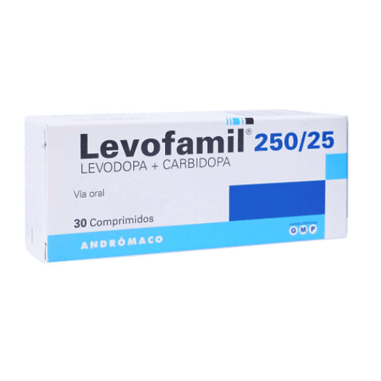 Levofamil 250 / 25 mg 30 comprimidos