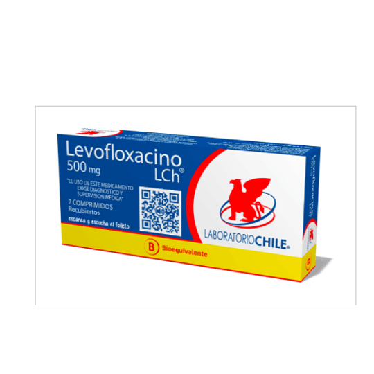 Levofloxacino 500 mg 7 comprimidos.