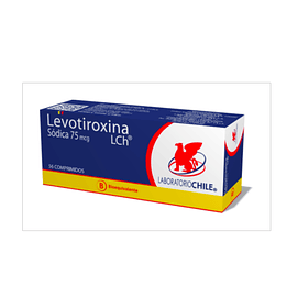 Levotiroxina 75 mcg 56 comprimidos 