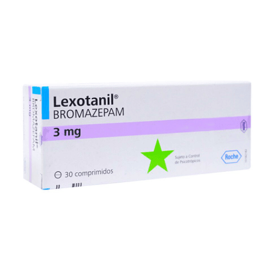 Lexotanil 3 mg 30 comprimidos