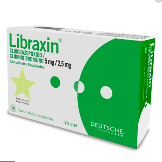 Libraxin 5 mg / 2,5 mg 30 comprimidos
