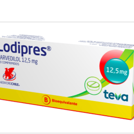 Lodipres 12,5 mg 30 comprimidos 