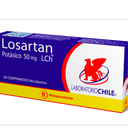 Losartán Potásico 50 mg 30 comprimidos