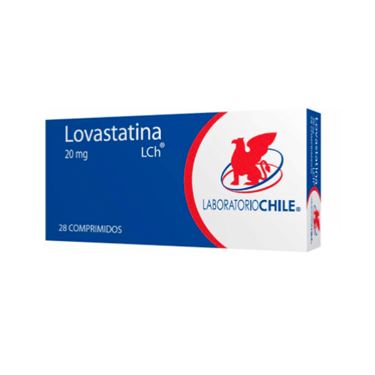 Lovastatina 20 mg 28 comprimidos