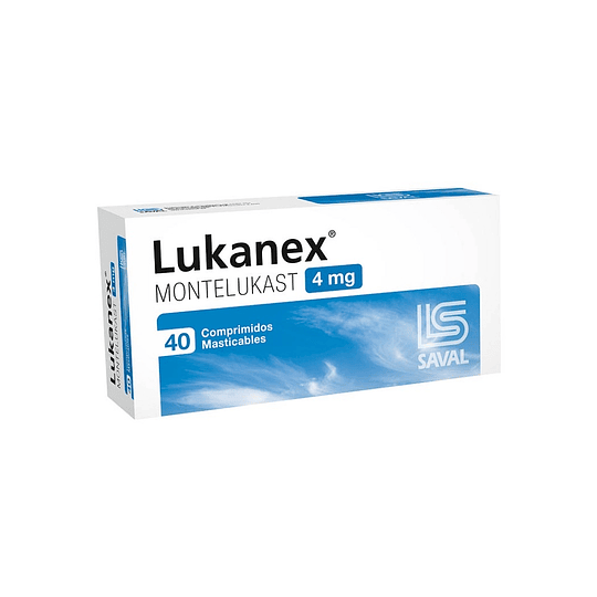 Lukanex 4 mg 40 comprimidos masticables 
