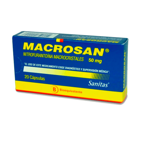 Macrosan 50 mg 20 cápsulas