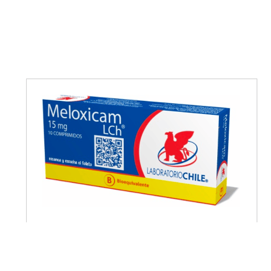 Meloxicam 15 mg 10 comprimidos 