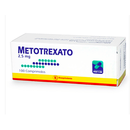 Metotrexato 2,5 mg 100 comprimidos