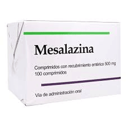 Mesalazina 500 mg 100 comprimidos