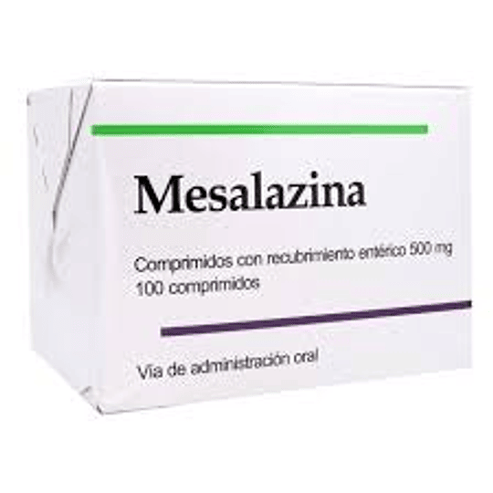 Mesalazina 500 mg 100 comprimidos