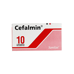 Cefalmin nvase de 10 comprimidos
