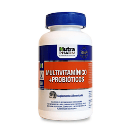 Multivitamínico + Probiótico 60 cápsulas