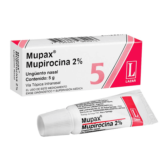 Mupax 2 % Ungüento nasal 5 gramos 