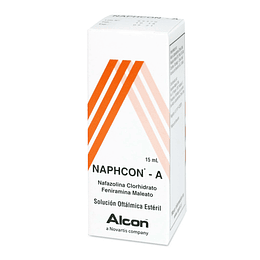 Naphcon A Solución oftálmica 15 ml