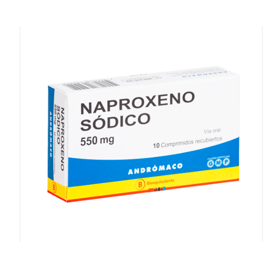 Naproxeno 550 mg 10 comprimidos 