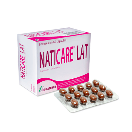 Naticare Lat 60 cápsulas 