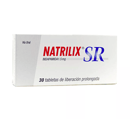 Natrilix SR 1,5 mg 30 comprimidos