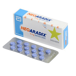 Neoaradix 5 mg 30 comprimidos (Disponible sólo para compra en Local)