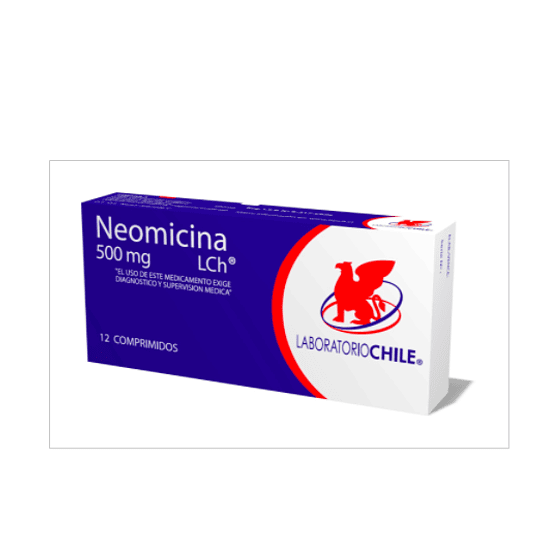 Neomicina 500 mg 12 comprimidos