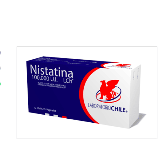 Nistatina 100.000 UI 12 comprimidos 