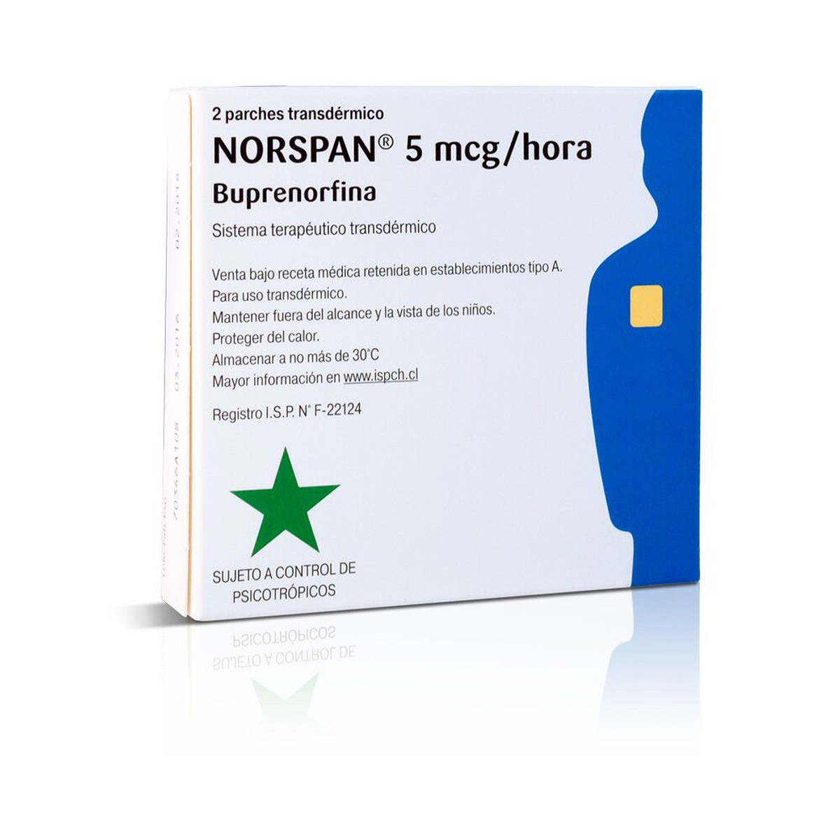 Norspan 5 mcg 2 parches