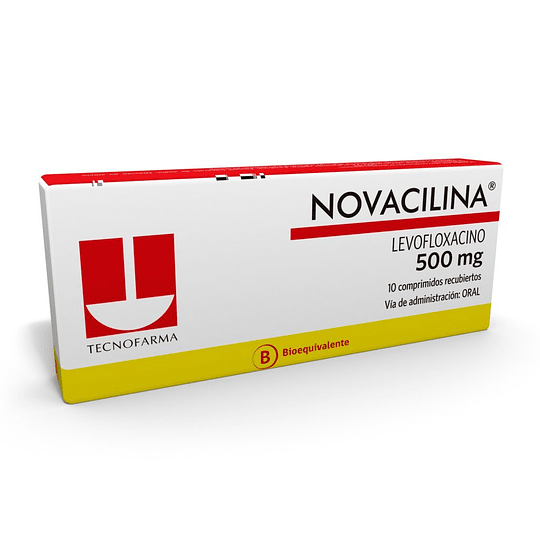 Novacilina 500 mg 10 comprimidos