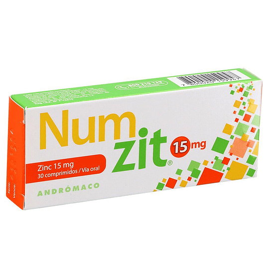 Num Zit 15 mg 30 comprimidos 